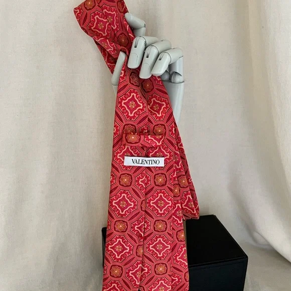 VALENTINO Patterned Silk Ties
